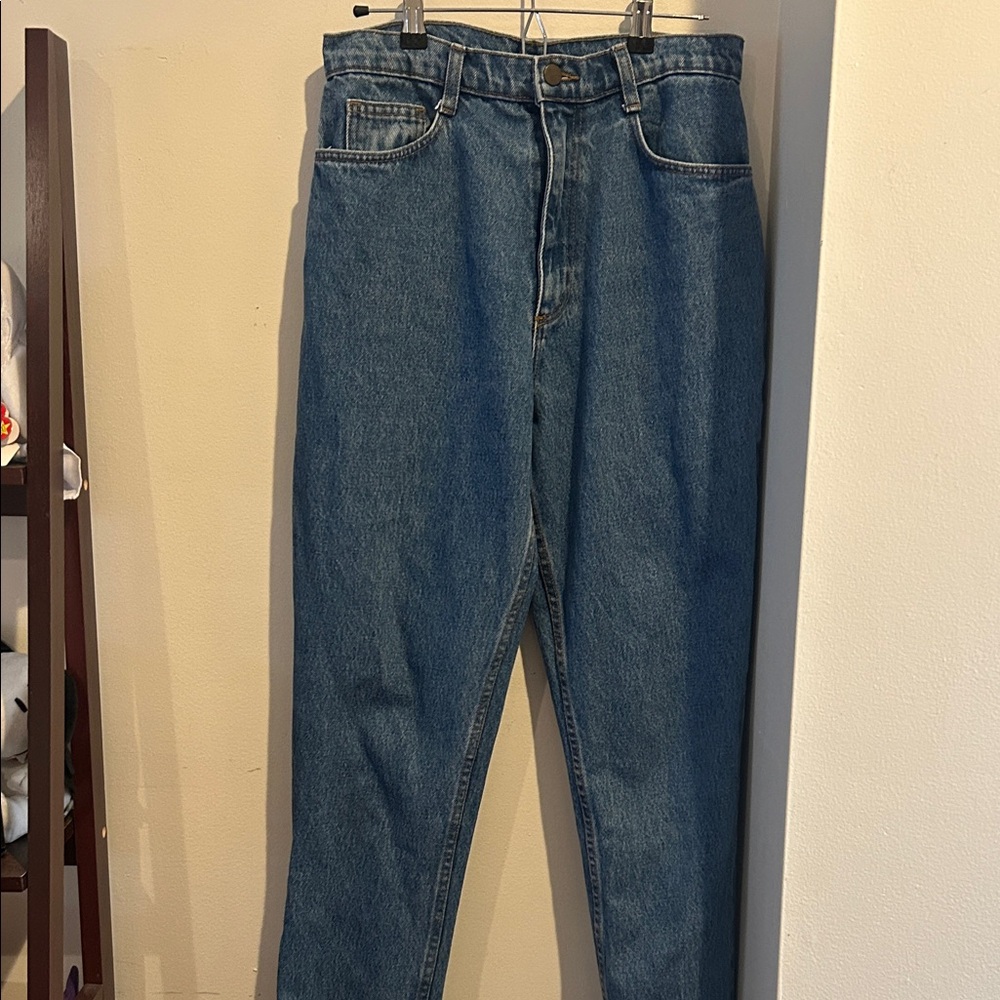 American Apparel high waisted jeans
